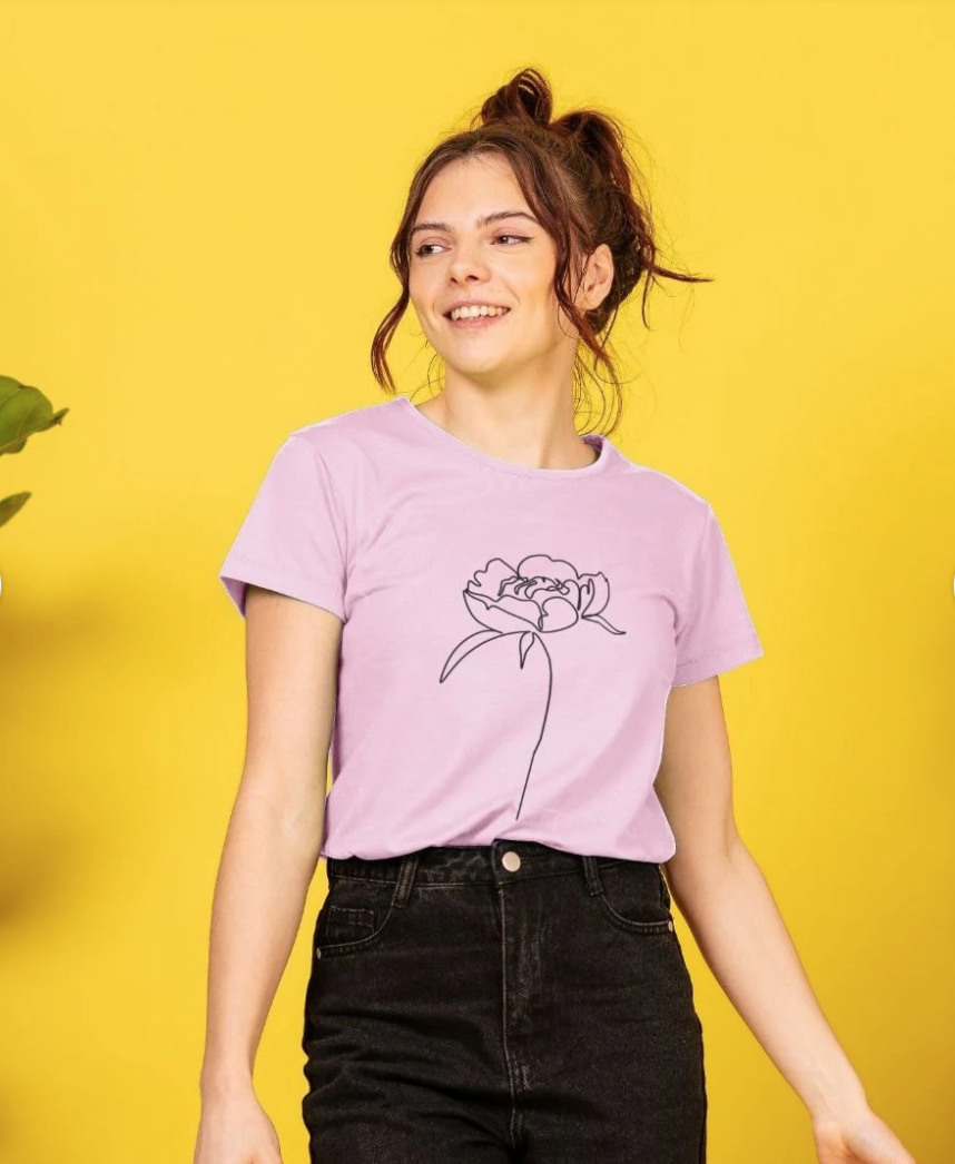 Blooming Crew Neck T-shirt