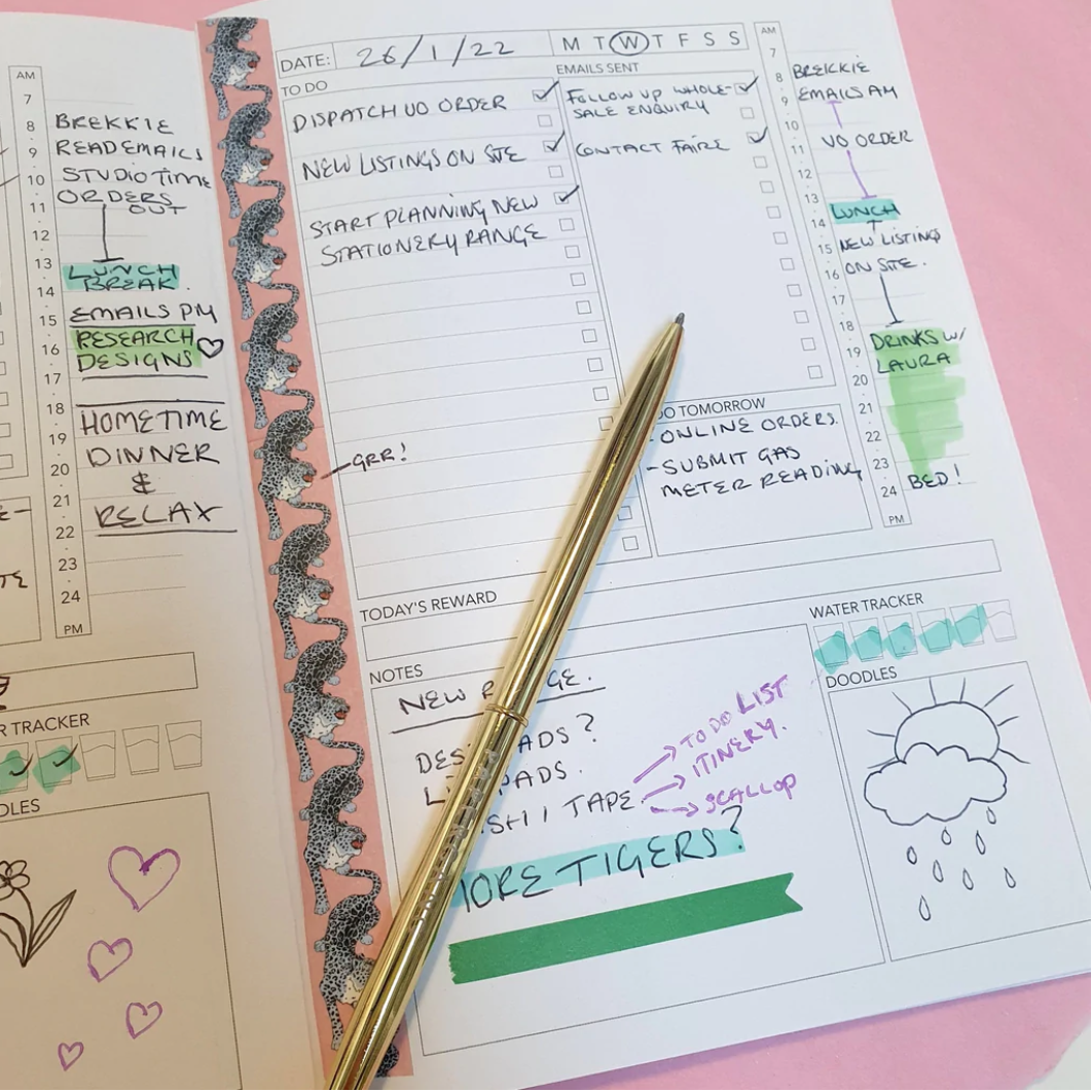 Grr Power Tiger Daily Planner - Image 3