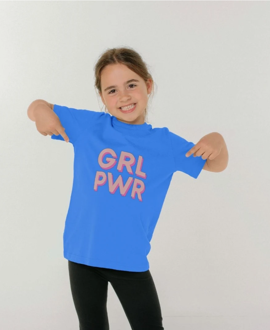 Kids Girl Power Tee - Image 4