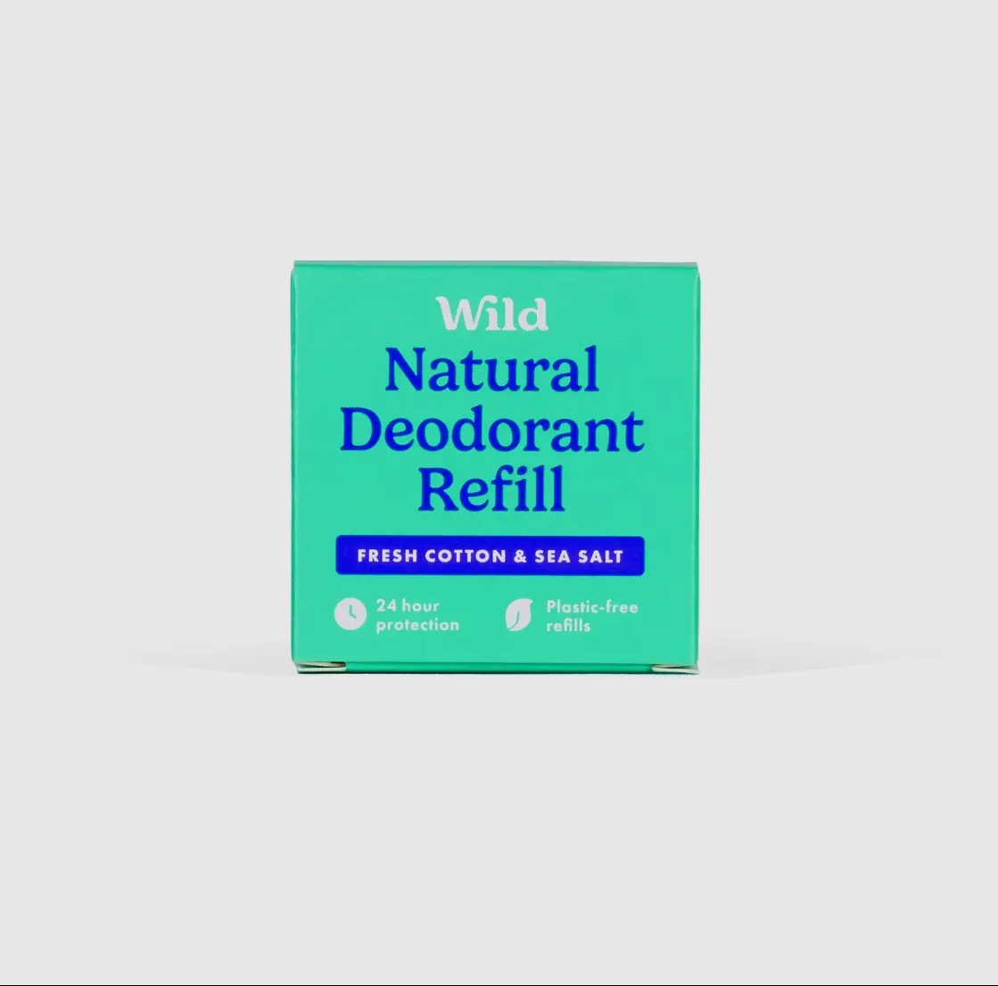 Wild Fresh Cotton & Sea Salt Deodorant Refill 40g