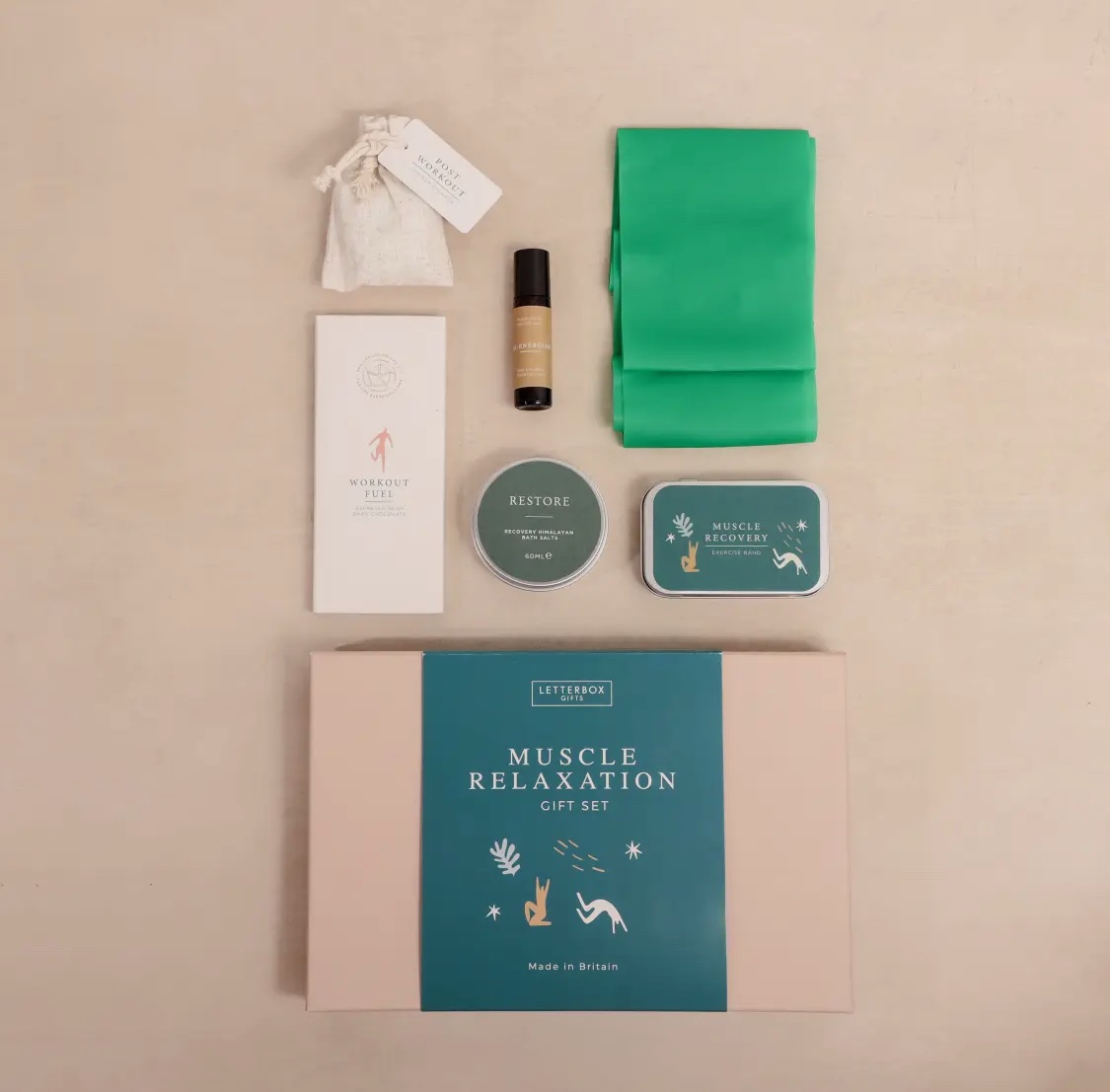 Muscle Relaxation Letterbox Gift Set